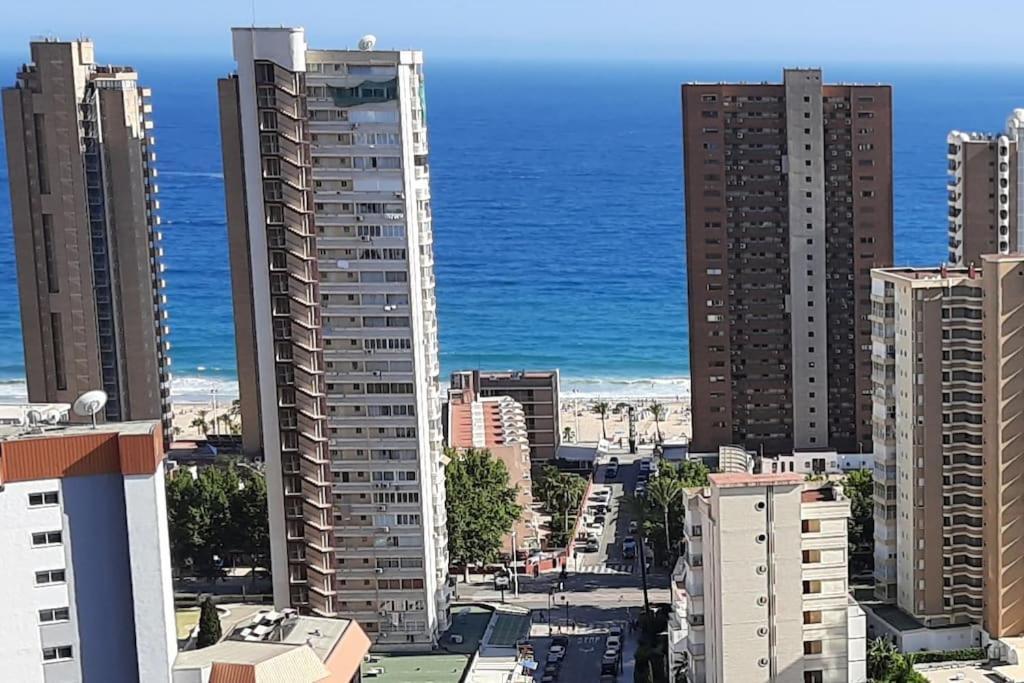 Benidorm Gemelos II One, Impresionante Vista Exteriör bild