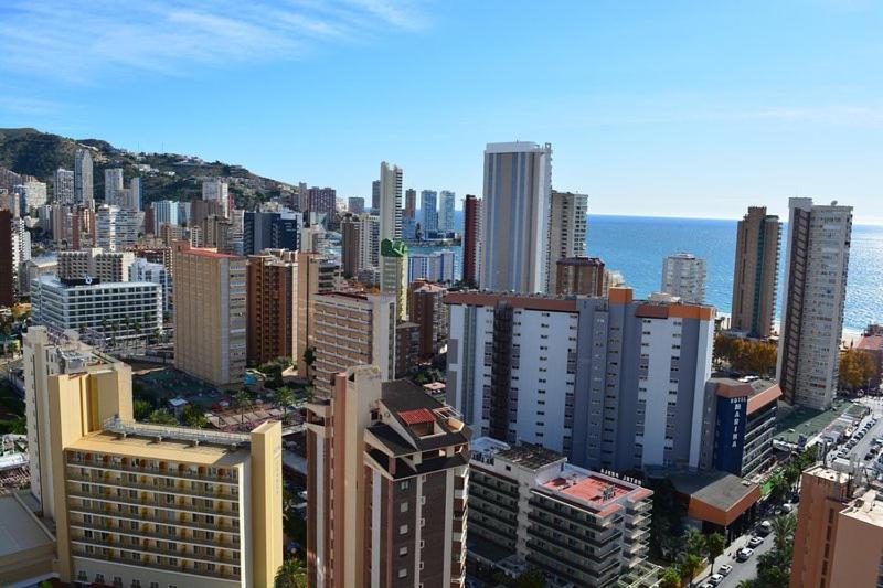 Benidorm Gemelos II One, Impresionante Vista Exteriör bild